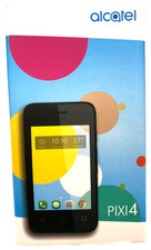 Alcatel Pixi 4 (3.5") 2GB Volcano Black 3G Smartphone Optus Locked - Brand New