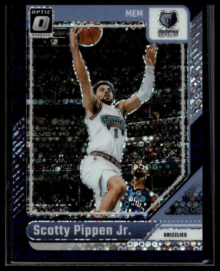 2024-25 Donruss Optic #180 Scotty Pippen Jr. Fast Break Purple #/99 SN