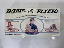 Vintage 1995 Radio Flyer Model 5 Red Steel Wagon