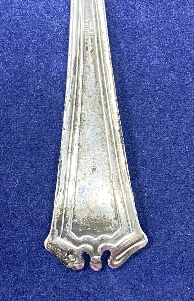 1847 Rogers Bros Silverplate 5.75” Continental Pattern Seafood Oyster Fork - Image 4 of 4