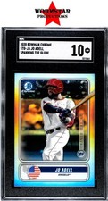 2020 Bowman Chrome #STG-JA Jo Adell Spanning The Globe SGC 10 .