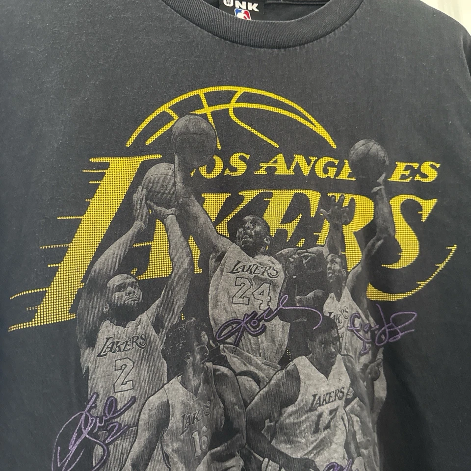 Camiseta XL para hombre 2010 NBA 16 Time Champions Kobe Bryant Pau Gasol Lakers Foto 2 de 4