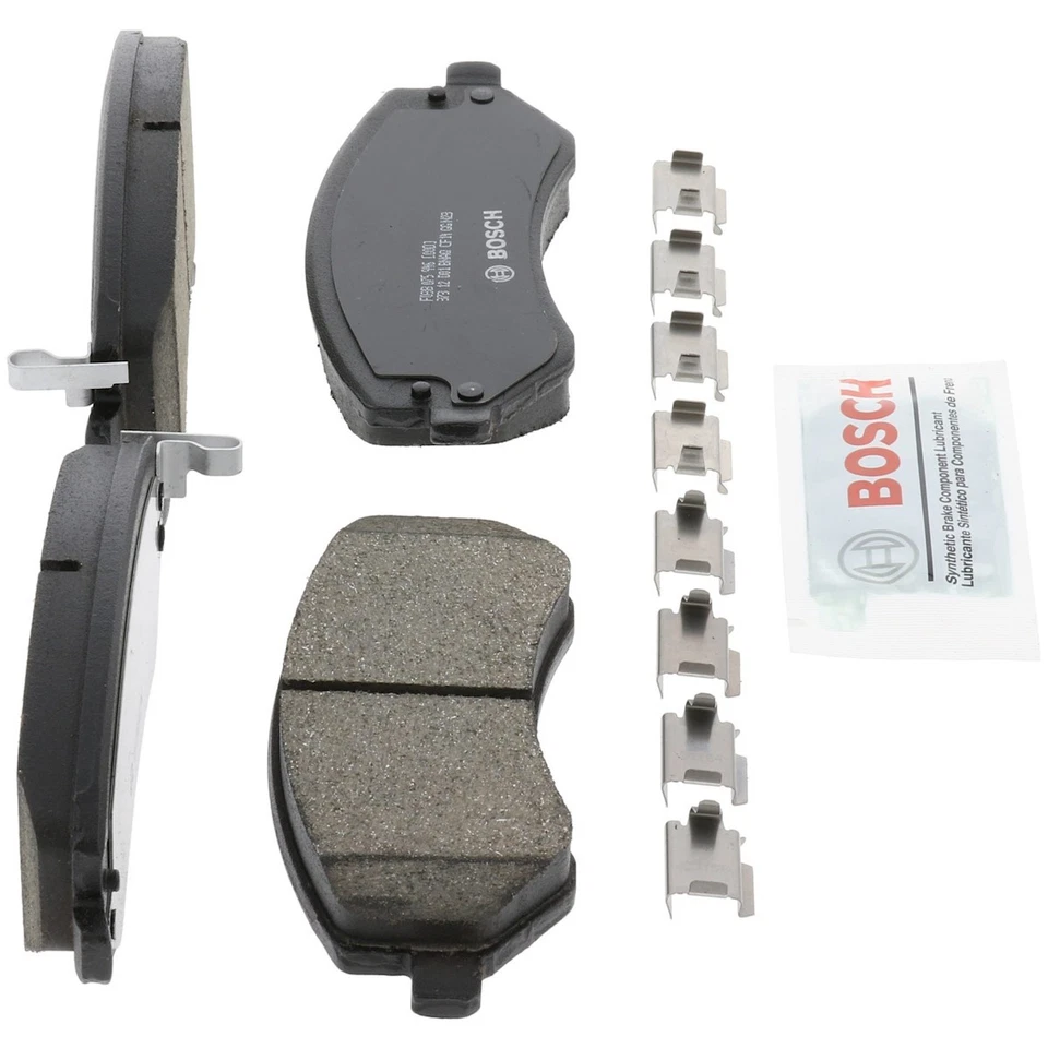 BC856 Bosch conjuntos de pastilhas de freio conjunto de 2 rodas dianteiras para Dodge Caravan Town & Country - Imagem 3 de 4