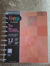 Happy Planner 2025-2026 Textured Canvas Big Budget Layout New