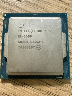 Intel Core i5-6600 SR2L5 3.3GHz CPU 3.9GHz 6Mb Cache Quad Core