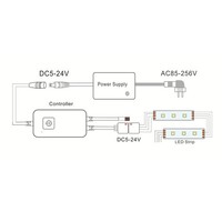 Led Strip Controller Smart Wifi Rgb Lamp Controller For Home Bar Ktv
