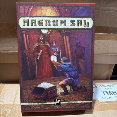 Magnum Sal - Leonardo Games 2010 - Complete Economic Board Game Mint