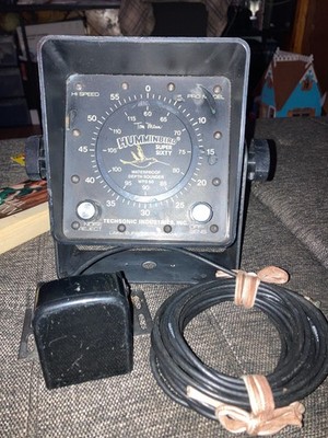 Humminbird Super Sixty Fish Finder WPS 60-Techsonic-Untested