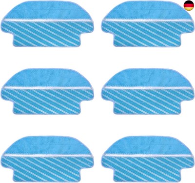 Set mit 6 Mopas für Conga 3290 und 3490 Elite Ersatz-Zubehör für St