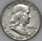 * 1951-P Franklin Half Dollar 90% Silver As Shown