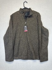 Van Heusen Sweater Mens Medium FLEX Classic Fit Pullover Soft Touch Comfort