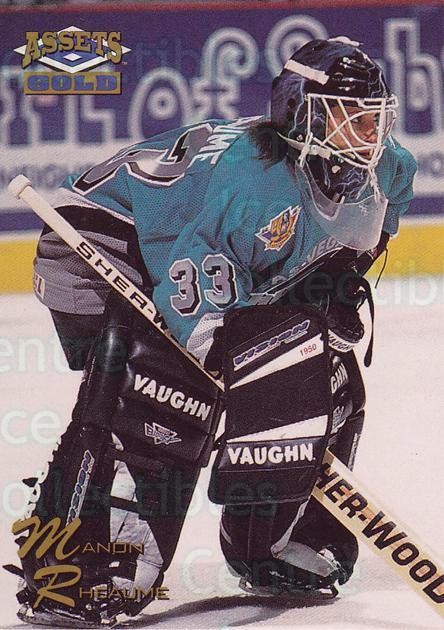 1995 Classic Assets Gold #9 Manon Rheaume