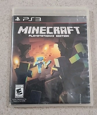 Minecraft -- PS3 Edition (Sony PlayStation 3, 2014) NO Manual 