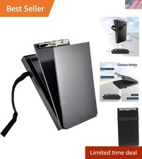 Black Recycled Aluminum Citation Holder   Eco...