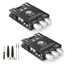 ZK1002T 100W 100W Bluetooth Amplifier Board TPA3116D2 DC 1224V Black 2 PCS