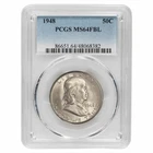 1948 Franklin Half Dollar 50C PCGS MS 64 FBL