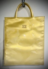 Vintage Escada Pale Gold Medium Top Handle Bag
