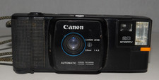 Vintage Canon Snappy 20 Point Shoot 35mm Film Camera Auto Winding