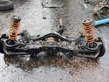 NISSAN 300ZX Z32 JDM CONVERTIBLE REAR AXLE SUBFRAME DIFF SHAFTS HUBS ARMS ETC