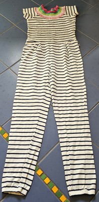 JAKO-O FIT-Z Mädchen Jumpsuit Gr. 140 146 weiß Regenbogen   