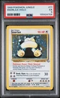 1999 Pokémon Jungle Unlimited Snorlax Holo #11/64 PSA 5