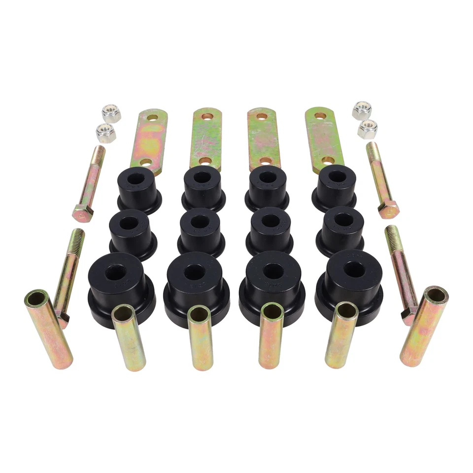 Juego de grilletes de resorte de hoja Polygraphite® 1967-1981 Pontiac Firebird NUEVO Foto 3 de 4