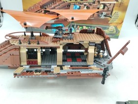 LEGO 75020 Jabba's Sail Barge Original Box Good Star Wars Figures 9516 75005