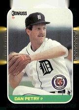 1987 Donruss #373 Dan Petry