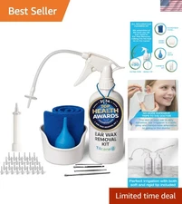 Ultimate Ear Cleaning Kit - Gentle Wax Removal System with 30 Disposable Tips