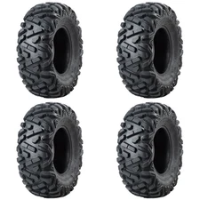 (4 Pack) Tusk TriloBite Tire 25x8-12 For Arctic Cat Alterra 600 XT 2022-2024