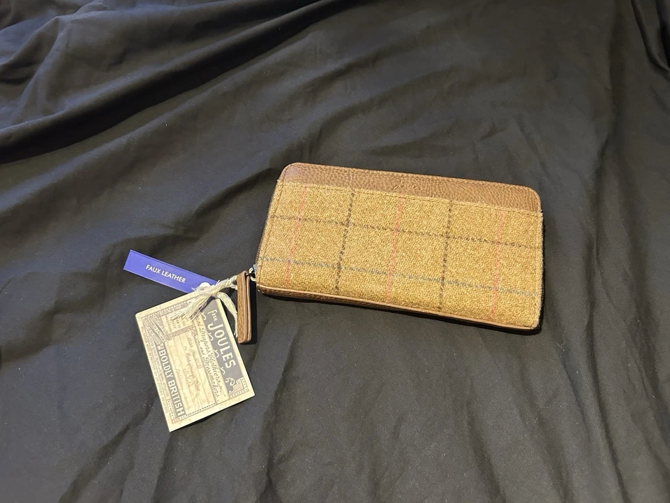 BRAND NEW BROWN JOULES FAUX LEATHER PURSE - Image 2 of 3