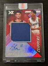 2018 Shai Gilgeous-Alexander Chronicles XR RC RPA Worn Patch On Card Auto SEALED
