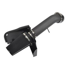 4" Cold Air Intake System  Heat Shield Compatible with 1999-2006 Black  Black
