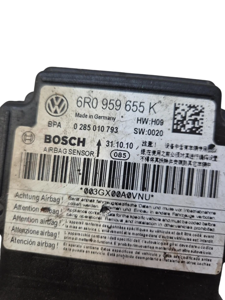 Centralina airbag Seat Ibiza IV ST 6J8, 6P8 6R0959655K 1.2 benzina 77kw 27875734 - Immagine 4 di 4