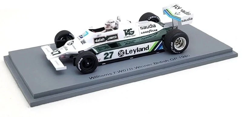 WILLIAMS FW07B GP 1980 C. REUTEMANN MINICHAMPS 1:43 de reference 43