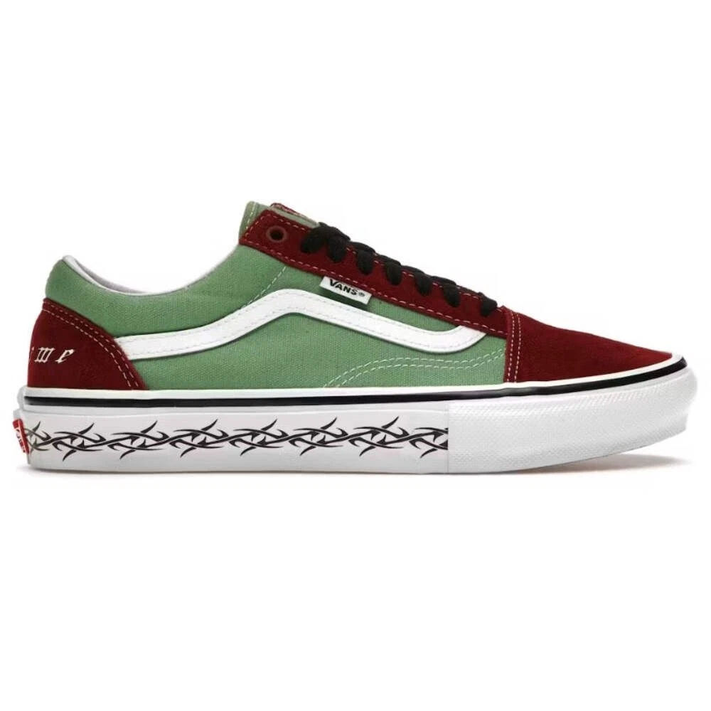 Supreme x Vans Old Skool Barbed Wire - Green for sale | eBay