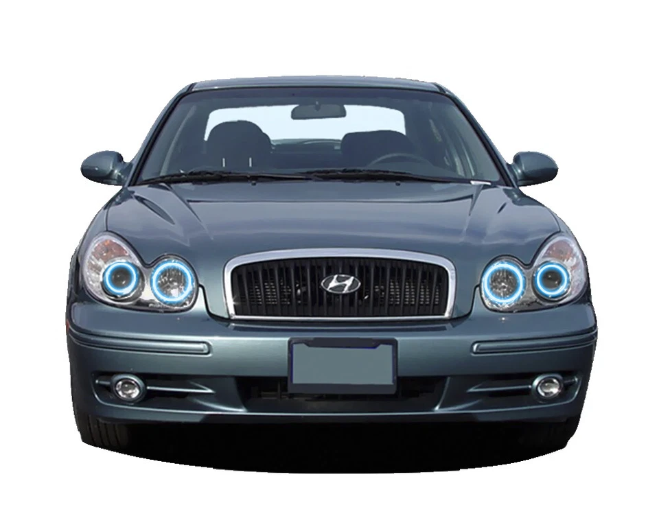 Цвет погони светодиодный поток фары Halo набор для Hyundai Sonata 02-05 - Изображение 4 из 4