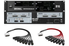 Burl Audio B16 MOTHERSHIP 3 with BMB2 MADI Motherboard and BAD16, BDA16 Cards