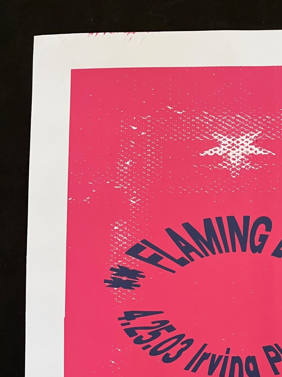 【激レア】FLAMING LIPS 1994年ライブポスター オリジナル 激レア】FLAMING LIPS 1994年ライブポスター オリジナル
