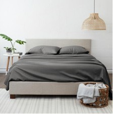 EXTRA SOFT 4 PC SHEET SET WRINKLE RESISTANT COLOR GRAY
