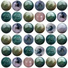 Natural Stone Beads 100pcs India Agate Round Genuine Real 8mm India Agate Green