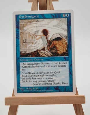 Gasförmigkeit 5. Edition (5ED) Magic Karte Deutsch (Gaseous Form)