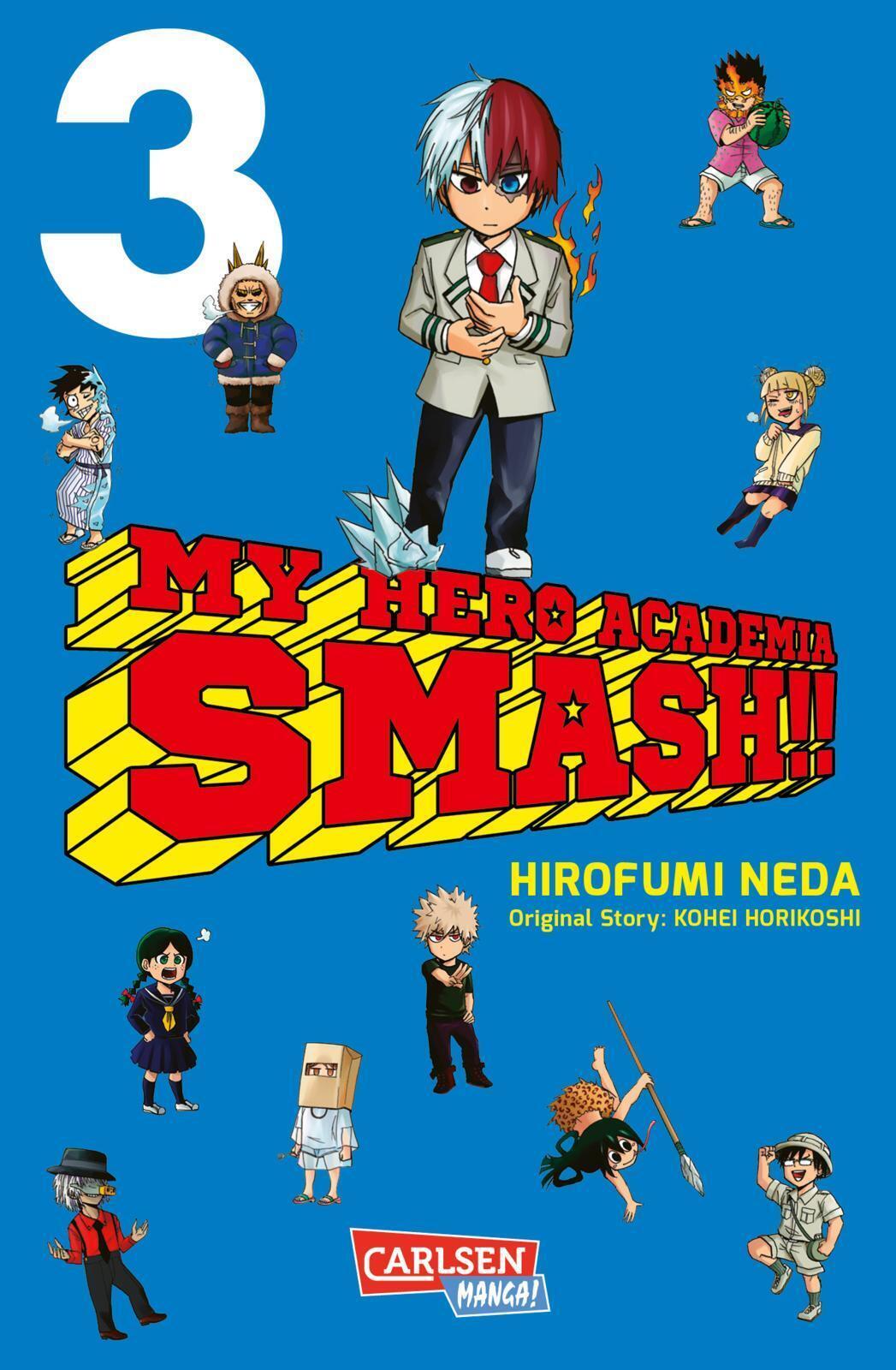 Thumbnail - My Hero Academia Smash 3 | Kohei Horikoshi (u. A.) | Taschenbuch | 128