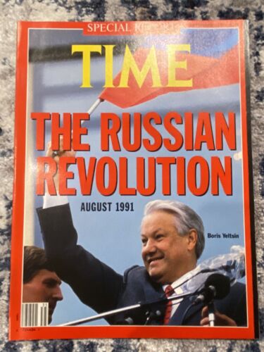 1991 Time Magazine September 2 The Russian Revolution Newsstand High Grade - Picture 1 of 3