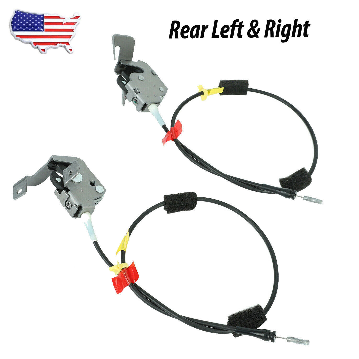 6L3Z-18264A26-A Rear Right Door Latch Assembly W/Cable For Ford F150 1997-2004 E - Foto 2
