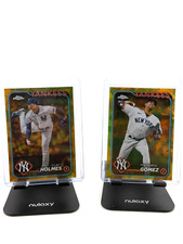 Topps Chrome Gold Sapphire Clay Holmes/Yoendrys Gomez 23/50 & 14/50 - YANKEES