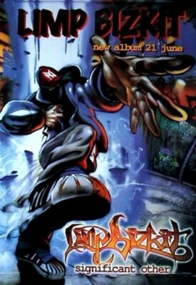 LIMP BIZKIT POSTER Significant Other RARE HOT 24X36 - PRINT IMAGE