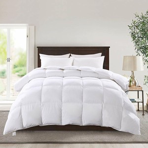 Hypoallergenic Duvet Insert Goose Down Feather Fill Cotton Fiber