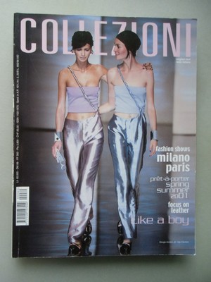 Collezioni 2001 pret-a-porter Fashion Shows Milano Paris Like a boy Mode