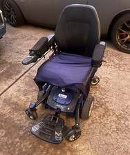 Jazzy Electric Wheelchair, black and navy blue. Working until recently